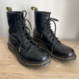 Dr. Martens Classic Black Combat Boots